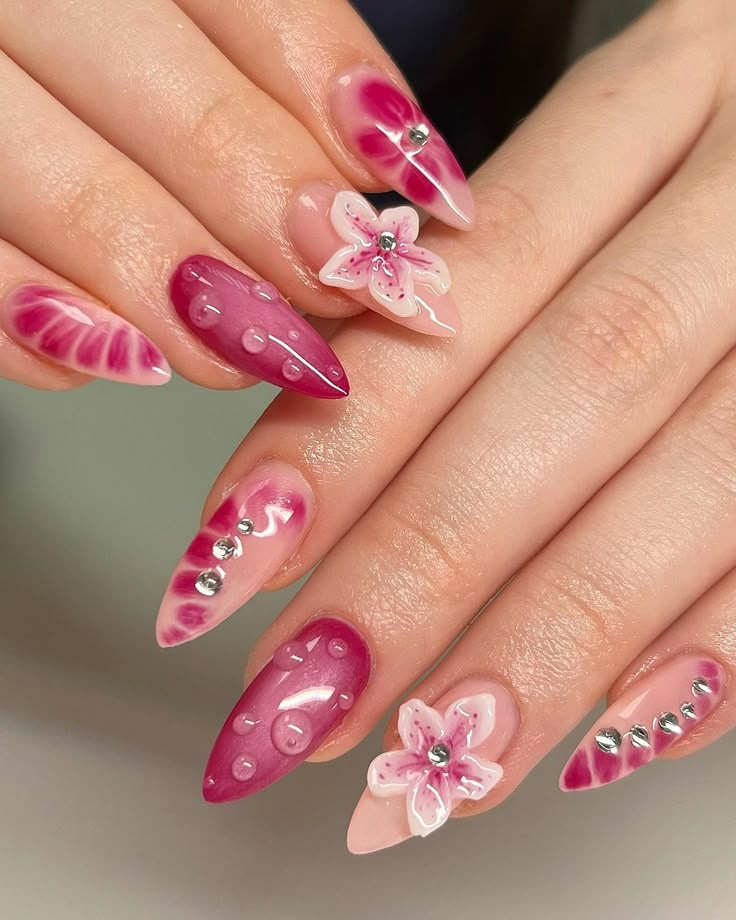 PinkSpa Acrylic Nails